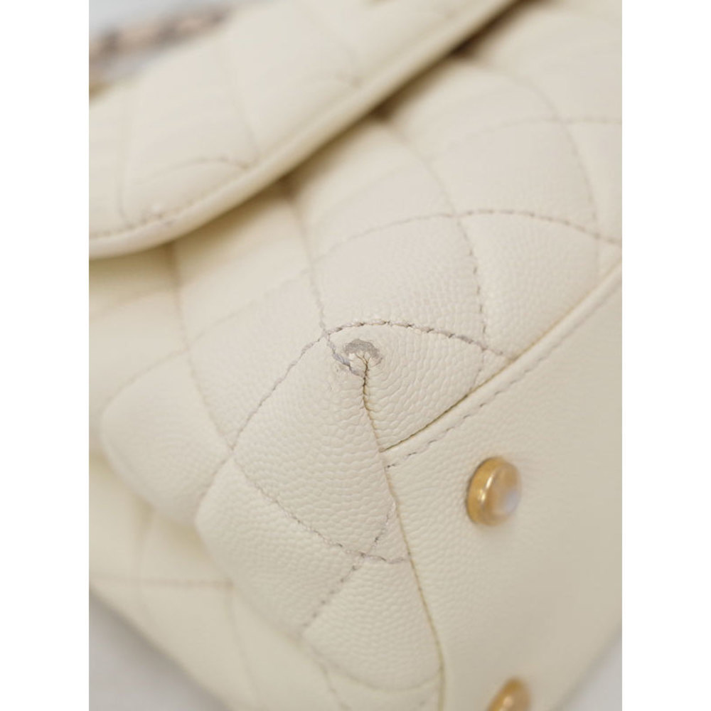 Chanel Chain Python Shoulder Bag Handle Matelasse - Picture 4 of 9